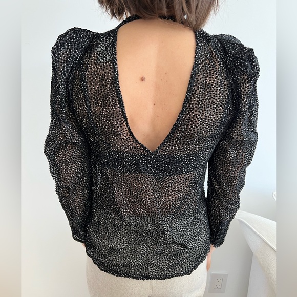 Sheer ba&sh women’s top - Picture 2 of 3